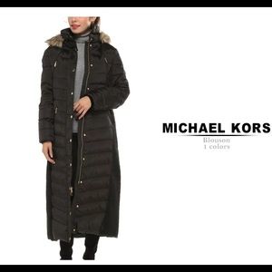 (Brand New) Michael Kors Long Down Jacket